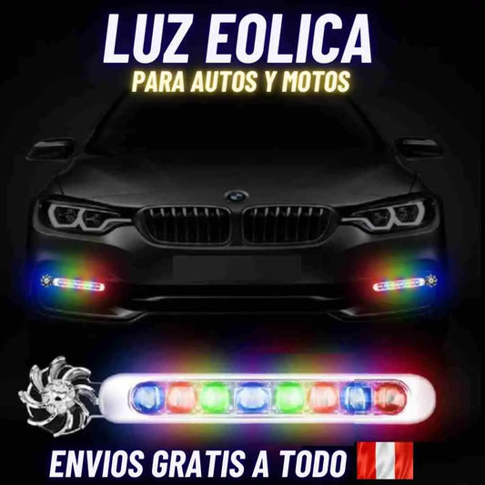 LED EÓLICA PARA CARROS Y MOTO