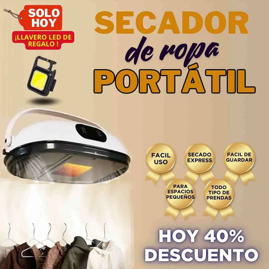 Secador de Ropa Portátil + LLAVERO LED 🎁